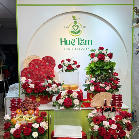 Bộ Mâm Quả Song Hỷ Phú Quý  