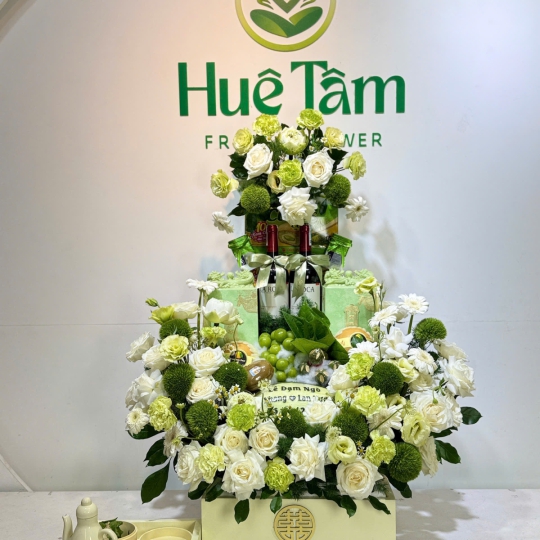 Bộ Mâm Quả Thanh Ngọc Song Hỷ   
