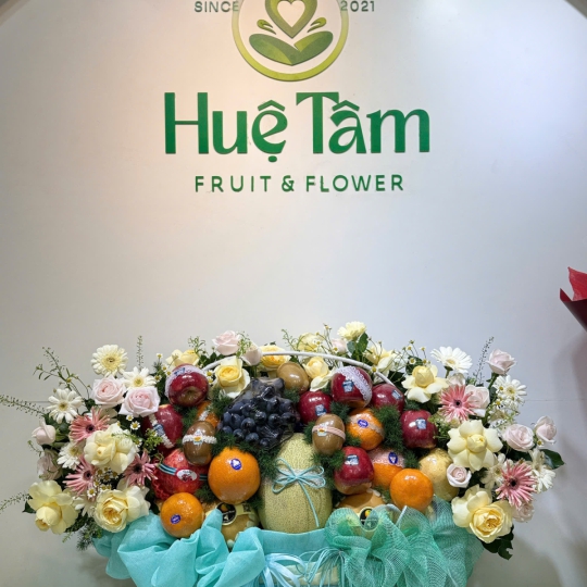 Giỏ Trái Cây Hoa Tươi Thanh Xuân Phú Quý  