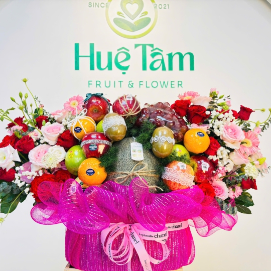 GIỎ TRÁI CÂY HIỆN ĐẠI SZ VIP KHAI TRƯƠNG 