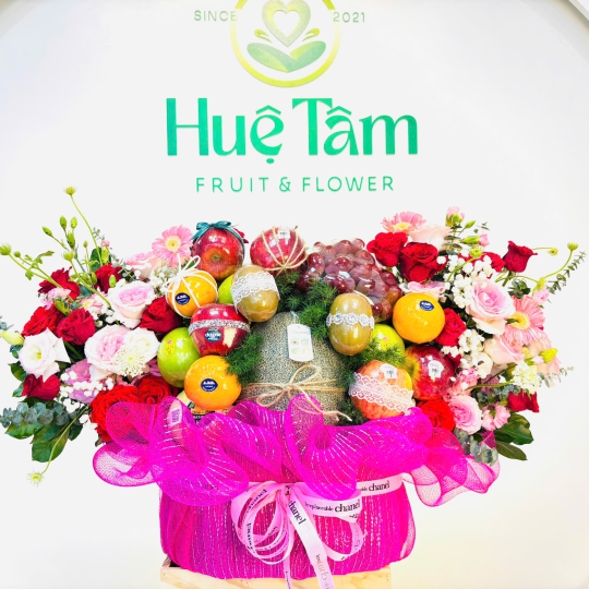 GIỎ TRÁI CÂY HIỆN ĐẠI SZ VIP KHAI TRƯƠNG  