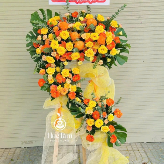 KỆ HOA CHÚC MỪNG PHÚC AN KHANG 