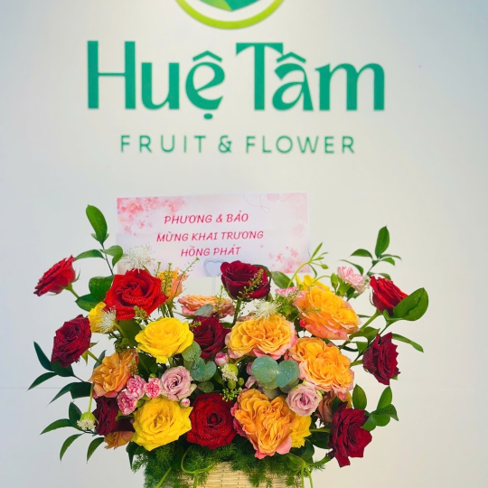 GIỎ HOA KHAI TRƯƠNG VẠN SỰ HANH THÔNG  