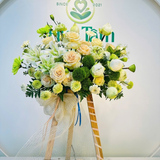 KỆ HOA CHÚC MỪNG MINI AN NHIÊN  