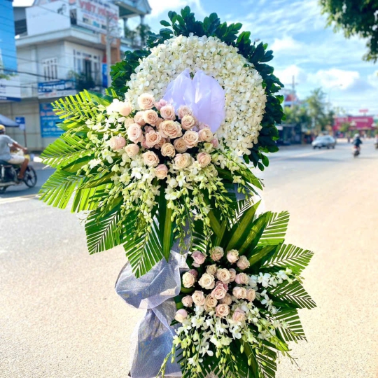 KỆ HOA VIẾNG 2 TẦNG 