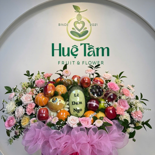 Giỏ Trái Cây Dạm Ngõ Hồng Phúc 