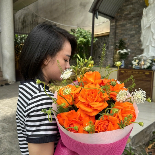 Bó hoa Ngọn Lửa Tình Yêu 