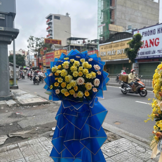 “Kệ Hoa Khải Hoàn Rực Rỡ” 🌼💙 