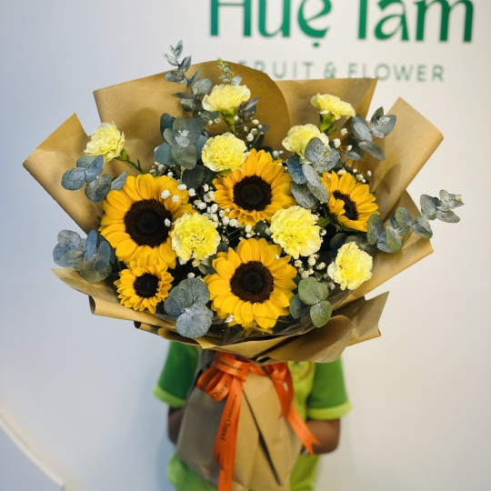 “Bó Hoa Hướng Dương Rạng Ngời” 🌻✨ 