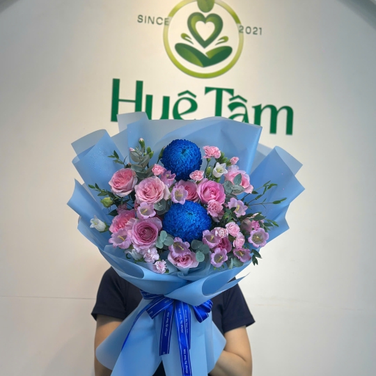 Bó hoa Tinh Khôi Xanh 
