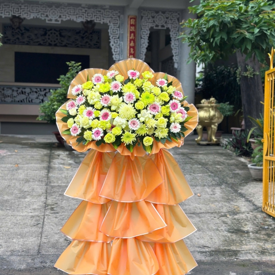 Kệ Hoa Chúc Mừng Vinh Hoa Phú Quý  