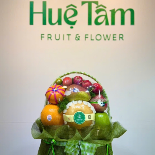 Giỏ Trái Cây Lộc Xanh An Hòa 🍏 