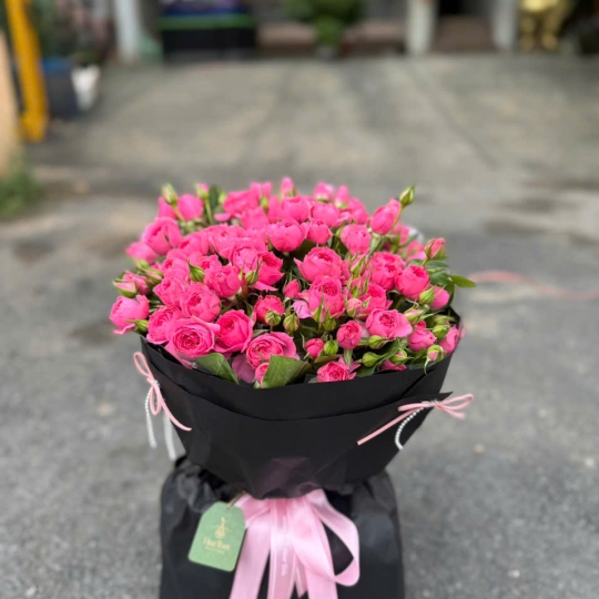 Bó Hoa Hồng Thiên Sắc 