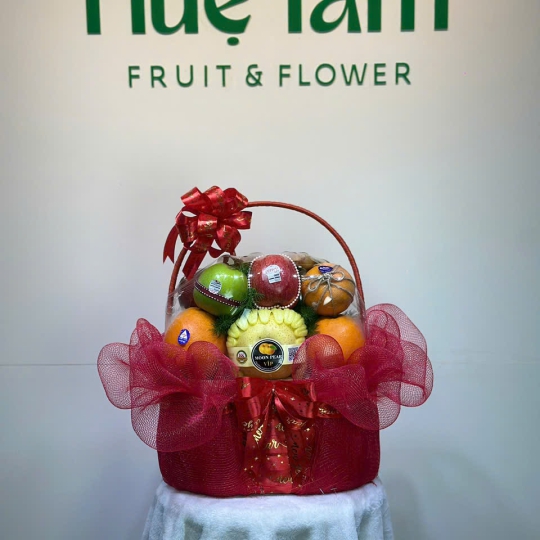 ✨ Giỏ Trái Cây Hồng Ngọc Cát Tường ✨ 