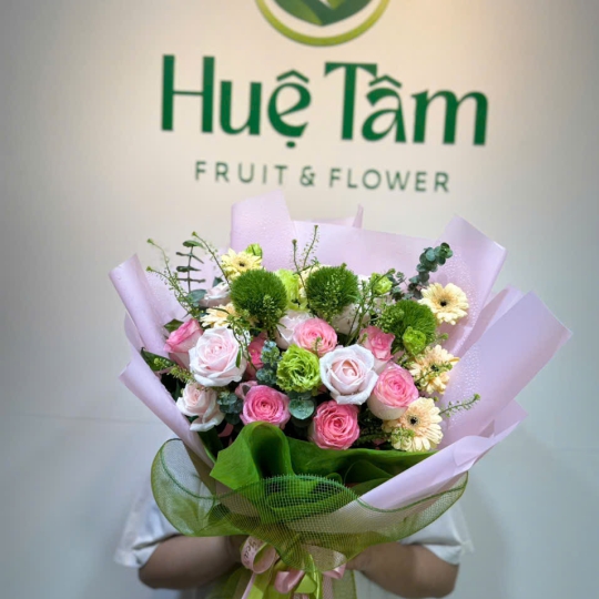 Bó Hoa Hồng Phấn – Ngọc Lục An Nhiên 