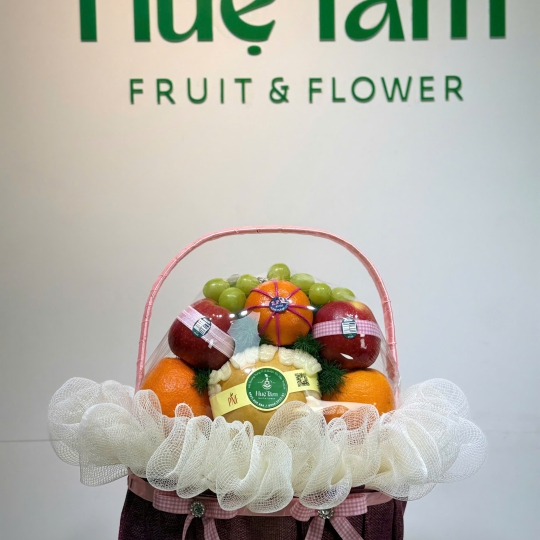 🌷 Giỏ Trái Cây Hồng Ân Sum Vầy 