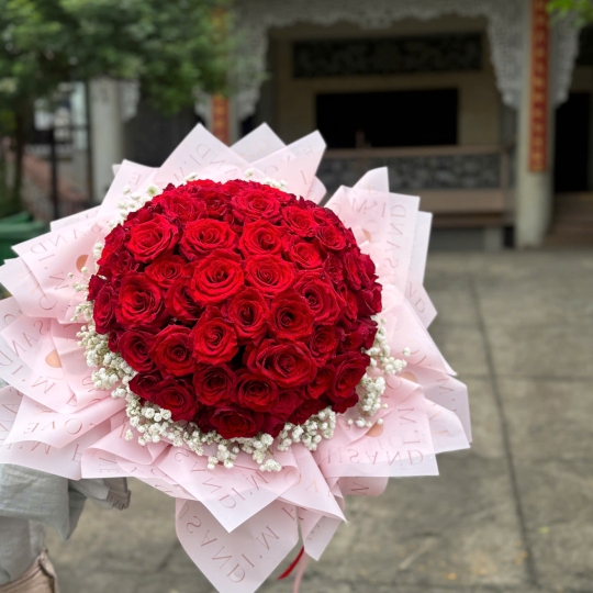❤️ Bó Hoa Hồng Đỏ – Tình Yêu Trọn Vẹn 