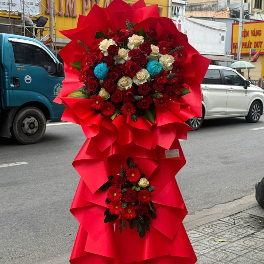 ❤️ Kệ Hoa Chúc Mừng – Red Victory 