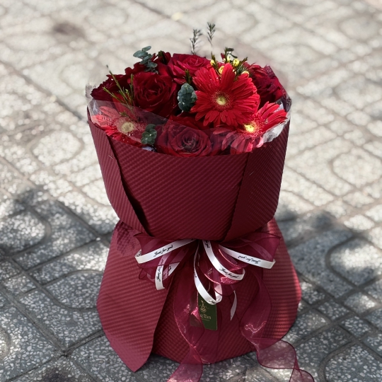 ❤️ Bó Hoa Scarlet Love – Nồng Nàn Say Đắm 