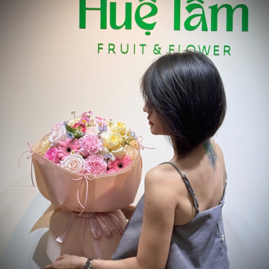 🌸 Dreamy Blush – Mộng Mơ Hồng Nhẹ 