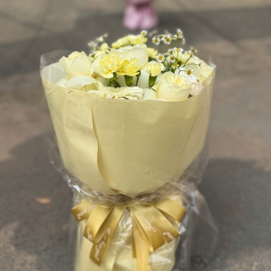 🤍 Ivory Daisy Bliss – Tinh Khôi Dịu DÀNG 