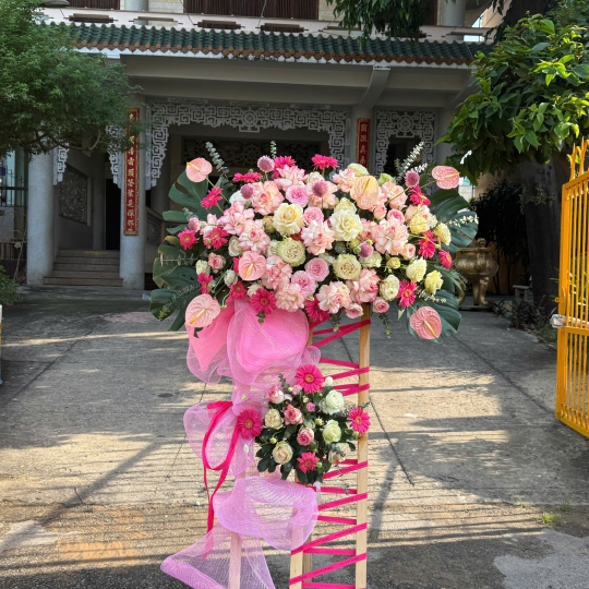 🌸 Pink Prosperity Bloom – Khai Trương Hồng Phúc Rạng Ngời ✨ 