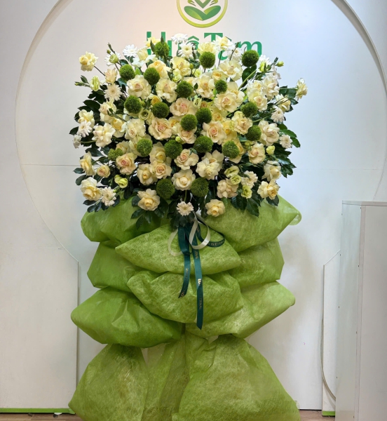 Kệ Hoa Khai Trương Thanh Xuân Cát Tường
