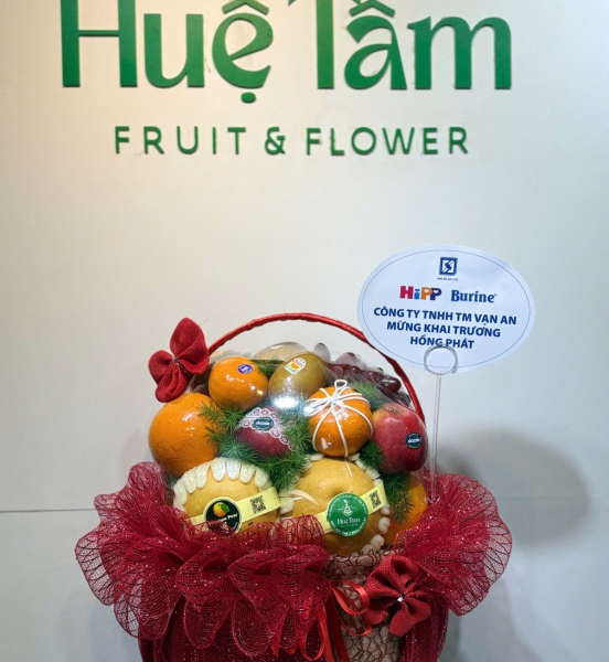 Giỏ trái cây khai trương Hồng Phát Phú Quý
