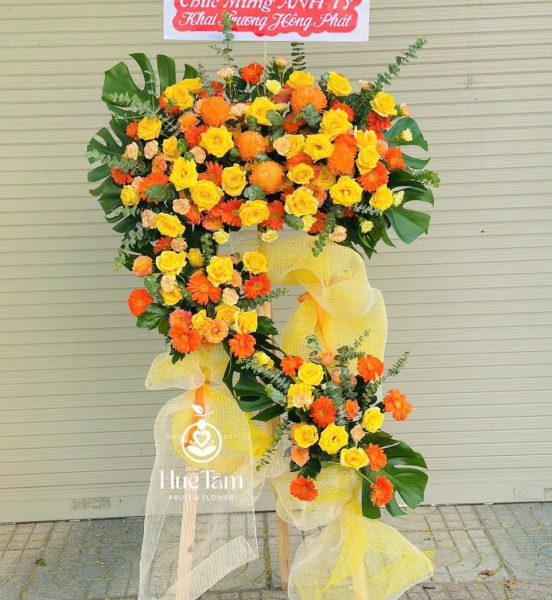 KỆ HOA CHÚC MỪNG PHÚC AN KHANG