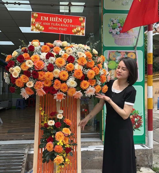 KỆ HOA KHAI TRƯƠNG ĐẠI CÁT