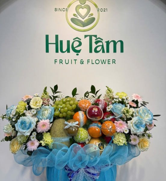Giỏ trái cây “Hoa Quả Bình An”