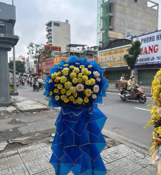 “Kệ Hoa Khải Hoàn Rực Rỡ” 🌼💙