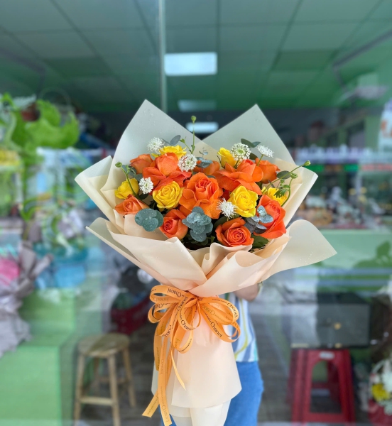 Bó Hoa Bình Minh Rạng Ngời