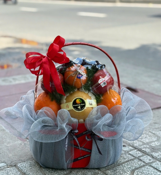 🍎 Giỏ Trái Cây Nhập Khẩu – Phú Quý An Nhiên 🍎