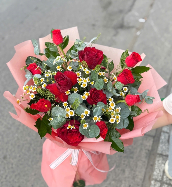 💗 Bó Hoa Hồng Đỏ – Em Là Điều Dịu Dàng 💗