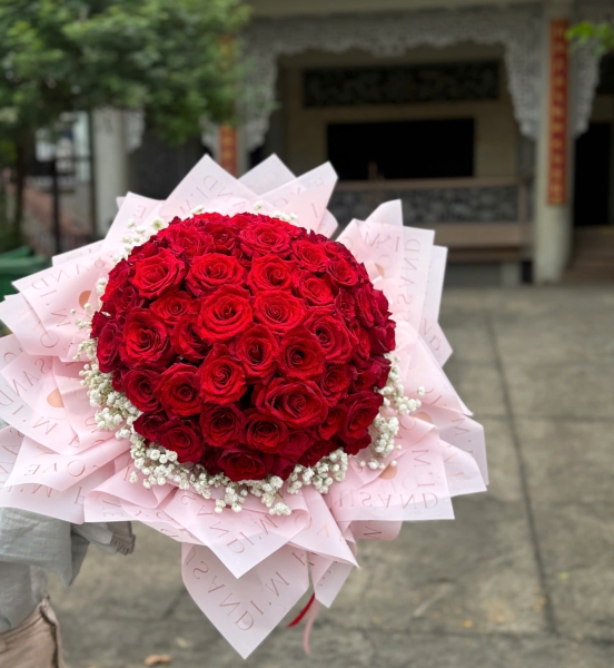 ❤️ Bó Hoa Hồng Đỏ – Tình Yêu Trọn Vẹn