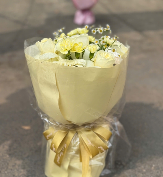 🤍 Ivory Daisy Bliss – Tinh Khôi Dịu DÀNG