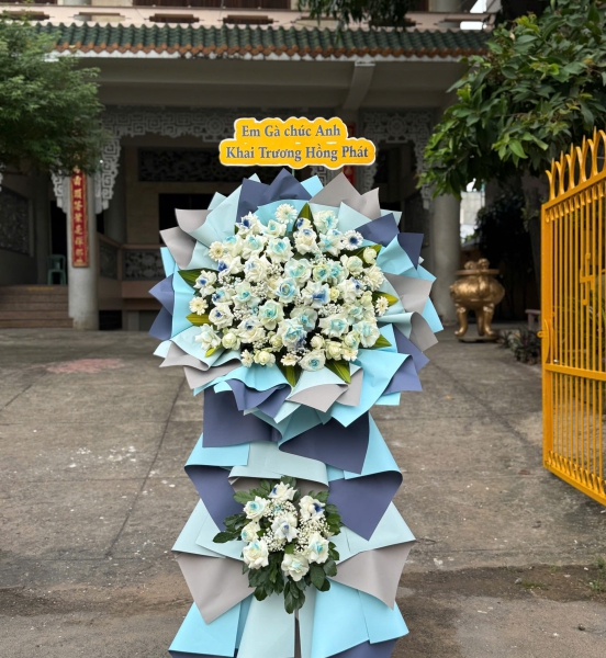 💙 Ocean Bloom Prosperity – Khai Trương Xanh Phát Đạt ✨